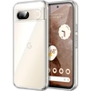 image:imageJETech Case for Google Pixel 9a AntiYellowing Clear  Shockproof Protection Scratch Resistant Hard PC Back Durable Transparent TPU BumperClear