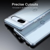 image:imageJETech Case for Google Pixel 9a AntiYellowing Clear  Shockproof Protection Scratch Resistant Hard PC Back Durable Transparent TPU BumperClear