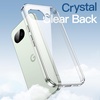 image:imageJETech Case for Google Pixel 9a AntiYellowing Clear  Shockproof Protection Scratch Resistant Hard PC Back Durable Transparent TPU BumperClear