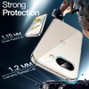 image:imageJETech Case for Google Pixel 9a AntiYellowing Clear  Shockproof Protection Scratch Resistant Hard PC Back Durable Transparent TPU BumperClear