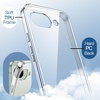 image:imageJETech Case for Google Pixel 9a AntiYellowing Clear  Shockproof Protection Scratch Resistant Hard PC Back Durable Transparent TPU BumperClear