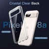 image:imageJETech Case for Google Pixel 9a AntiYellowing Clear  Shockproof Protection Scratch Resistant Hard PC Back Durable Transparent TPU BumperClear