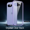 image:imageJETech Case for Google Pixel 9a AntiYellowing Clear  Shockproof Protection Scratch Resistant Hard PC Back Durable Transparent TPU BumperIris