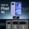 image:imageJETech Case for Google Pixel 9a AntiYellowing Clear  Shockproof Protection Scratch Resistant Hard PC Back Durable Transparent TPU BumperIris