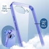 image:imageJETech Case for Google Pixel 9a AntiYellowing Clear  Shockproof Protection Scratch Resistant Hard PC Back Durable Transparent TPU BumperLavender