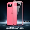 image:imageJETech Case for Google Pixel 9a AntiYellowing Clear  Shockproof Protection Scratch Resistant Hard PC Back Durable Transparent TPU BumperPeony