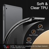 image:imageJETech Clear Case for iPad 6th5th Gen 97 20182017 Clear  Soft TPU Transparent Design Shockproof Slim ProtectionBlack