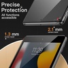 image:imageJETech Clear Case for iPad 6th5th Gen 97 20182017 Clear  Soft TPU Transparent Design Shockproof Slim ProtectionBlack