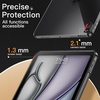 image:imageJETech Clear Case for iPad 6th5th Gen 97 20182017 Clear  Soft TPU Transparent Design Shockproof Slim ProtectionBlack