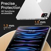 image:imageJETech Clear Case for iPad 6th5th Gen 97 20182017 Clear  Soft TPU Transparent Design Shockproof Slim ProtectionClear