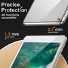 image:imageJETech Clear Case for iPad 6th5th Gen 97 20182017 Clear  Soft TPU Transparent Design Shockproof Slim ProtectionClear