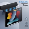 image:imageJETech Detachable Case Cover for iPad 9th8th7th Gen 102 Black  Magnetic Removable Cover Pencil Holder TriFold Stand Clear Back Auto WakeSleepBlack