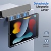 image:imageJETech Detachable Case Cover for iPad 9th8th7th Gen 102 Black  Magnetic Removable Cover Pencil Holder TriFold Stand Clear Back Auto WakeSleepSpace Gray
