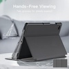 image:imageJETech Folio Case Cover for Samsung Galaxy Tab A8 105 Black  For SMX200X205X207 2022 Model MultiAngle Stand Cover Slim Protective Cover Auto WakeSleepBlack
