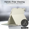 image:imageJETech Folio Case Cover for iPad Air 11 M4M3M2 amp iPad Air 54 Black  For iPad Air 11 20262024 amp Air 54 109 20222020 MultiAngle Stand Cover Pencil Holder Slim Cover Auto WakeSleepStarlight