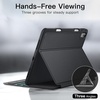 image:imageJETech Folio Case Cover for iPad Air 11 M4M3M2 amp iPad Air 54 Black  For iPad Air 11 20262024 amp Air 54 109 20222020 MultiAngle Stand Cover Pencil Holder Slim Cover Auto WakeSleepBlack