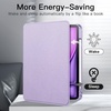image:imageJETech Folio Case Cover for iPad Air 11 M4M3M2 amp iPad Air 54 Black  For iPad Air 11 20262024 amp Air 54 109 20222020 MultiAngle Stand Cover Pencil Holder Slim Cover Auto WakeSleepPurple