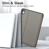 image:imageJETech Folio Case Cover for iPad Air 11 M4M3M2 amp iPad Air 54 Black  For iPad Air 11 20262024 amp Air 54 109 20222020 MultiAngle Stand Cover Pencil Holder Slim Cover Auto WakeSleepSpace Gray