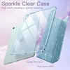 image:imageJETech Glitter Case Cover for iPad Air 11 M4M3M2 amp iPad Air 54 Pink  For iPad Air 11 20262024 amp Air 54 109 20222020 Glitter Design Pencil Holder Clear Back Kids and GirlsFriendlySky Blue