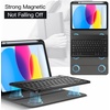 image:imageJETech Keyboard Case Cover for iPad 9th8th7th Gen 102 Black  Magnetic Detachable Bluetooth Keyboard Pencil Holder TPU Back Protection MultiAngle Stand LaptopStyle Typing ExperienceBlack