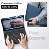 image:imageJETech Keyboard Case Cover for iPad 9th8th7th Gen 102 Black  Magnetic Detachable Bluetooth Keyboard Pencil Holder TPU Back Protection MultiAngle Stand LaptopStyle Typing ExperienceNavy