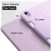 image:imageJETech Keyboard Case Cover for iPad 9th8th7th Gen 102 Black  Magnetic Detachable Bluetooth Keyboard Pencil Holder TPU Back Protection MultiAngle Stand LaptopStyle Typing ExperiencePurple