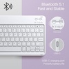 image:imageJETech Keyboard Case Cover for iPad 9th8th7th Gen 102 Black  Magnetic Detachable Bluetooth Keyboard Pencil Holder TPU Back Protection MultiAngle Stand LaptopStyle Typing ExperiencePurple