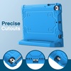 image:imageJETech Kids Case for iPad 6th5th Gen 97 20182017 Blue  Builtin Screen Protector 360 Rotating Handle Stand Shockproof FullBody Protection KidFriendly DesignBlue