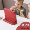 image:imageJETech Kids Case for iPad 6th5th Gen 97 20182017 Blue  Builtin Screen Protector 360 Rotating Handle Stand Shockproof FullBody Protection KidFriendly DesignRed