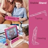 image:imageJETech Kids Case for iPad 6th5th Gen 97 20182017 Blue  Builtin Screen Protector 360 Rotating Handle Stand Shockproof FullBody Protection KidFriendly DesignPlum