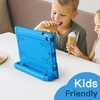 image:imageJETech Kids Case for iPad 9th8th7th Gen 102 Blue  Builtin Screen Protector 360 Rotating Handle Stand Shockproof FullBody Protection KidFriendly DesignBlue