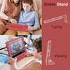image:imageJETech Kids Case for iPad 9th8th7th Gen 102 Blue  Builtin Screen Protector 360 Rotating Handle Stand Shockproof FullBody Protection KidFriendly DesignRed