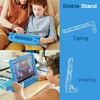 image:imageJETech Kids Case for iPad 9th8th7th Gen 102 Blue  Builtin Screen Protector 360 Rotating Handle Stand Shockproof FullBody Protection KidFriendly DesignBlue