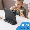 image:imageJETech Kids Case for iPad 9th8th7th Gen 102 Blue  Builtin Screen Protector 360 Rotating Handle Stand Shockproof FullBody Protection KidFriendly DesignBlack