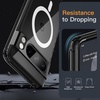 image:imageJETech Magnetic Case for Google Pixel 10 Pro XL Clear  Compatible with MagSafe Compatible with Pixelsnap Charger Shockproof Protective Phone Cover Scratch Resistant Clear BackObsidian