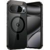 image:imageJETech Magnetic Case for Google Pixel 10 Pro XL Clear  Compatible with MagSafe Compatible with Pixelsnap Charger Shockproof Protective Phone Cover Scratch Resistant Clear BackObsidian
