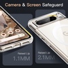 image:imageJETech Magnetic Case for Google Pixel 10 Pro XL Clear  Compatible with MagSafe Compatible with Pixelsnap Charger Shockproof Protective Phone Cover Scratch Resistant Clear BackClear