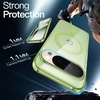 image:imageJETech Magnetic Case for Google Pixel 10 Pro XL Clear  Compatible with MagSafe Compatible with Pixelsnap Charger Shockproof Protective Phone Cover Scratch Resistant Clear BackJade