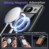 image:imageJETech Magnetic Case for Google Pixel 10 Pro XL Clear  Compatible with MagSafe Compatible with Pixelsnap Charger Shockproof Protective Phone Cover Scratch Resistant Clear BackObsidian