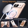 image:imageJETech Magnetic Case for Google Pixel 10 Pro XL Clear  Compatible with MagSafe Compatible with Pixelsnap Charger Shockproof Protective Phone Cover Scratch Resistant Clear BackClear