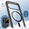 image:imageJETech Magnetic Case for Google Pixel 10 Pro XL Clear  Compatible with MagSafe Compatible with Pixelsnap Charger Shockproof Protective Phone Cover Scratch Resistant Clear BackBlack