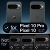 image:imageJETech Magnetic Case for Google Pixel 10 Pro XL Clear  Compatible with MagSafe Compatible with Pixelsnap Charger Shockproof Protective Phone Cover Scratch Resistant Clear BackObsidian