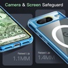 image:imageJETech Magnetic Case for Google Pixel 10 Pro XL Clear  Compatible with MagSafe Compatible with Pixelsnap Charger Shockproof Protective Phone Cover Scratch Resistant Clear BackBay