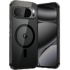 image:imageJETech Magnetic Case for Google Pixel 10 Pro XL Clear  Compatible with MagSafe Compatible with Pixelsnap Charger Shockproof Protective Phone Cover Scratch Resistant Clear BackObsidian