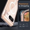 image:imageJETech Magnetic Case for Google Pixel 10 Pro XL Clear  Compatible with MagSafe Compatible with Pixelsnap Charger Shockproof Protective Phone Cover Scratch Resistant Clear BackClear