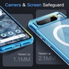 image:imageJETech Magnetic Case for Google Pixel 10 Pro XL Clear  Compatible with MagSafe Compatible with Pixelsnap Charger Shockproof Protective Phone Cover Scratch Resistant Clear BackBay