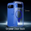 image:imageJETech Magnetic Case for Google Pixel 10 Pro XL Clear  Compatible with MagSafe Compatible with Pixelsnap Charger Shockproof Protective Phone Cover Scratch Resistant Clear BackIndigo