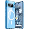 image:imageJETech Magnetic Case for Google Pixel 10 Pro XL Clear  Compatible with MagSafe Compatible with Pixelsnap Charger Shockproof Protective Phone Cover Scratch Resistant Clear BackBay
