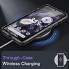 image:imageJETech Magnetic Case for Google Pixel 10 Pro XL Clear  Compatible with MagSafe Compatible with Pixelsnap Charger Shockproof Protective Phone Cover Scratch Resistant Clear BackObsidian