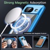 image:imageJETech Magnetic Case for Google Pixel 10 Pro XL Clear  Compatible with MagSafe Compatible with Pixelsnap Charger Shockproof Protective Phone Cover Scratch Resistant Clear BackBay